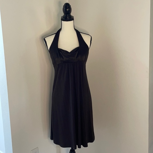 Laundry By Shelli Segal Dresses Vintage Laundry Brown Silk Halter